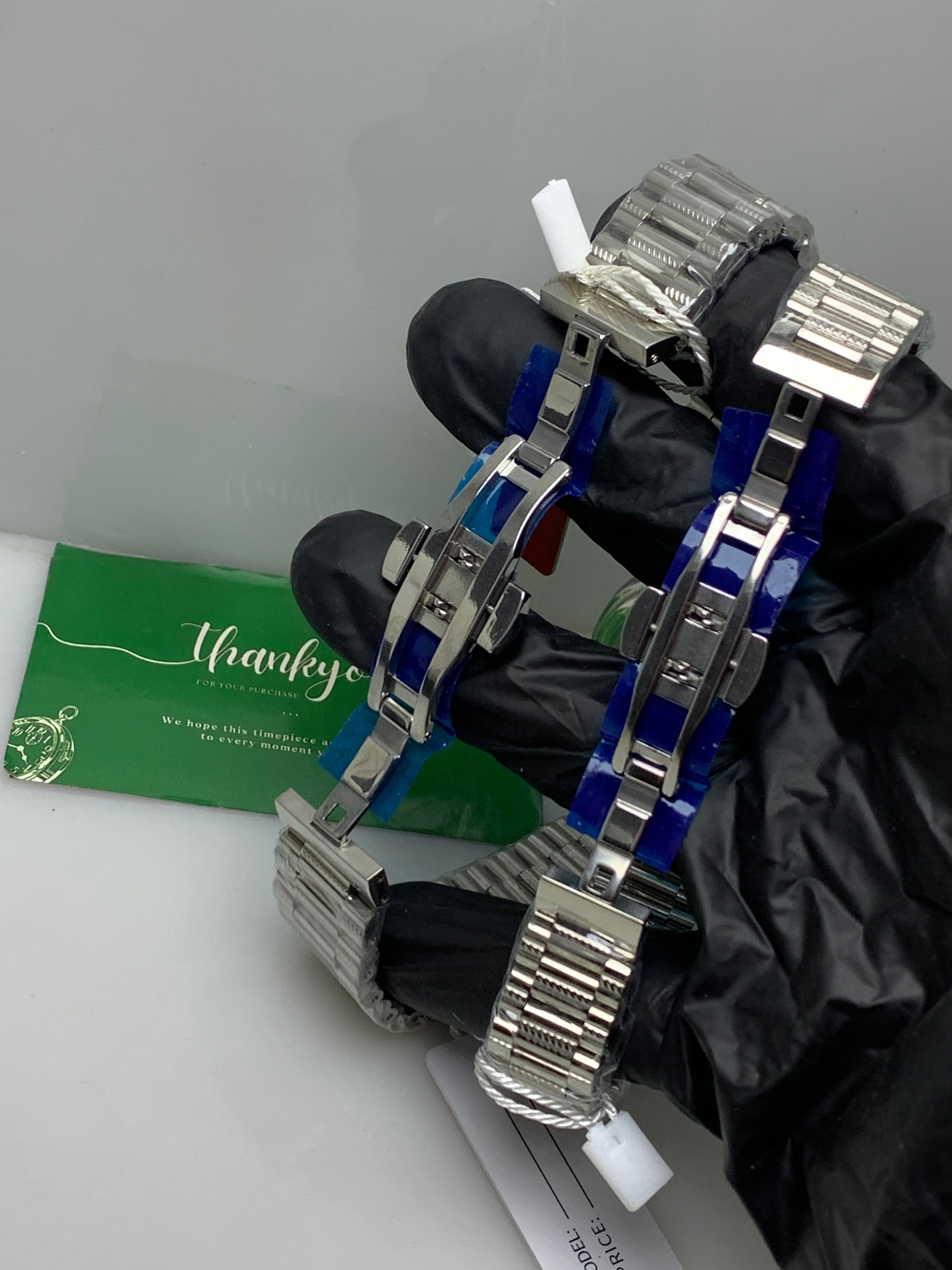 RIZEN Couple Watch – Silver White