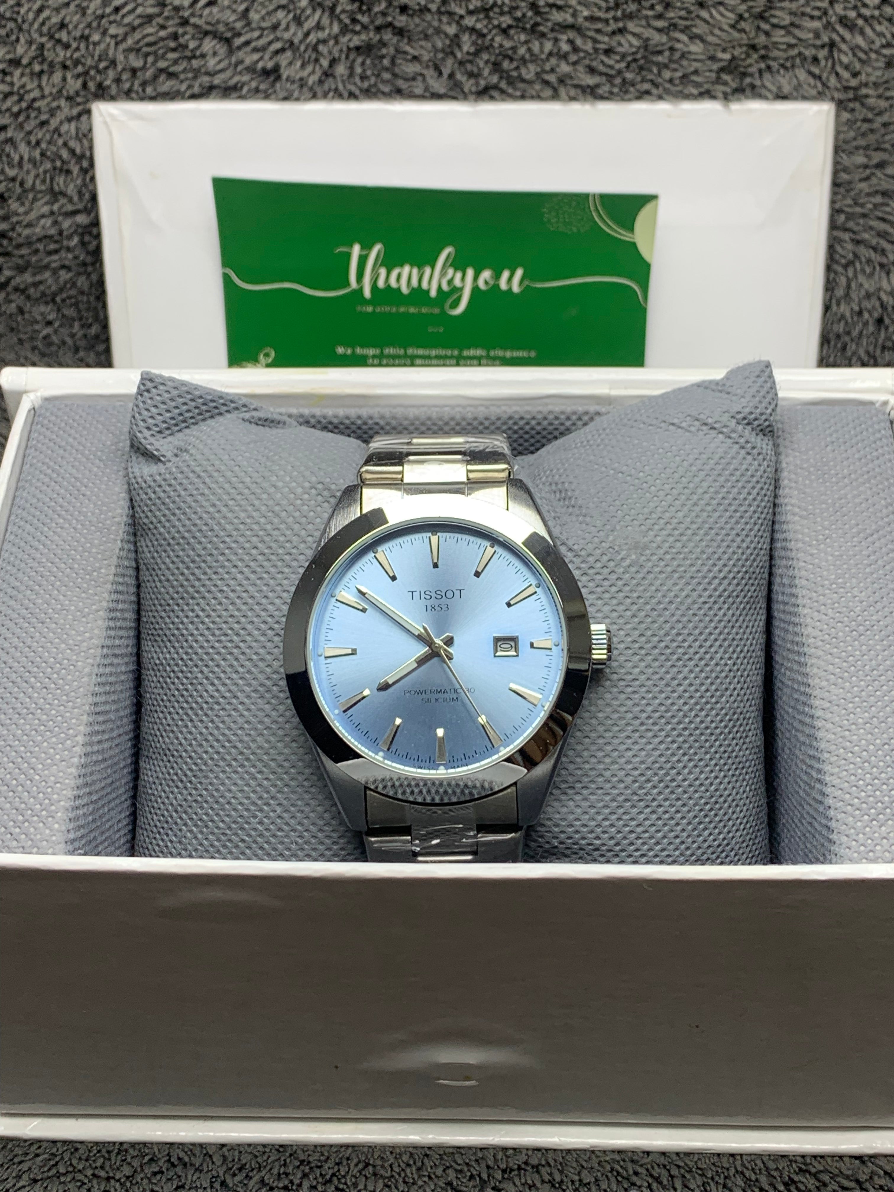 Tissot Gentleman Chain – Light Blue