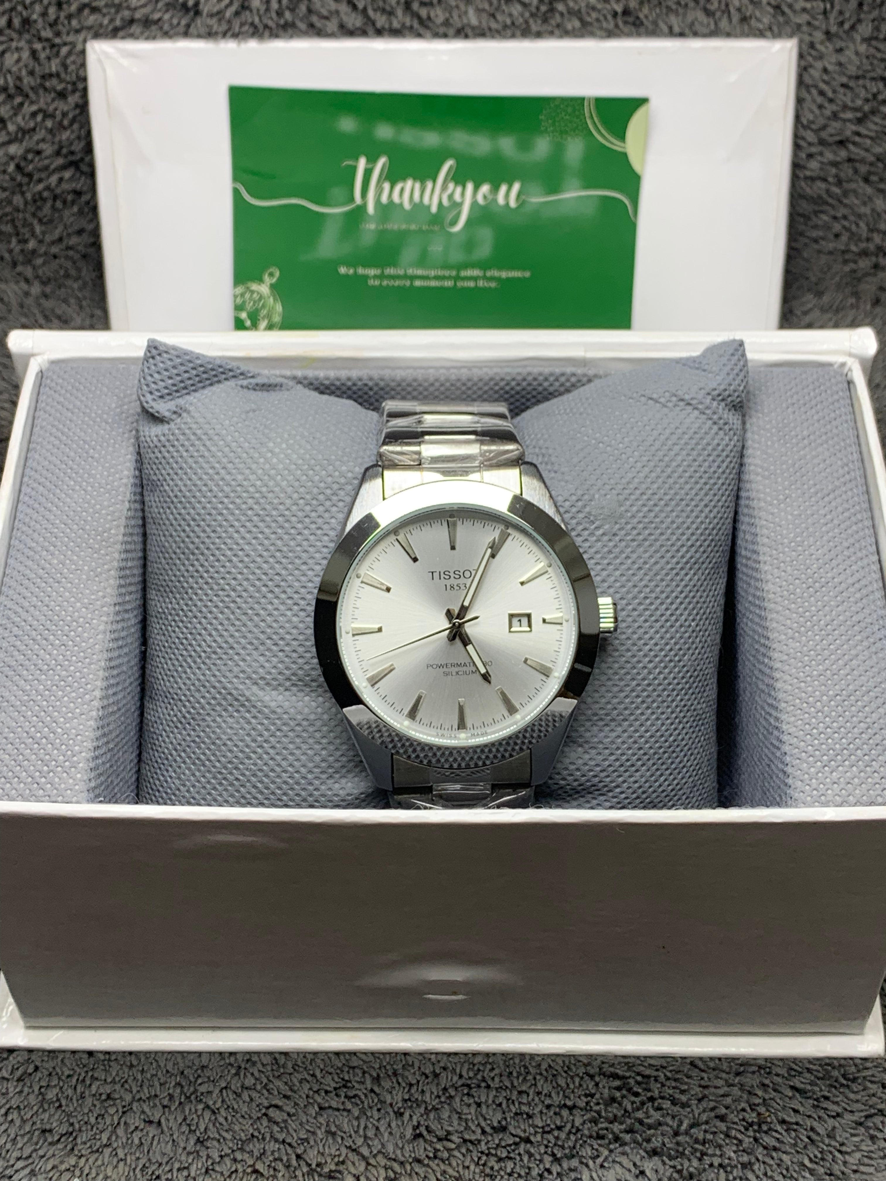 Tissot Gentleman Chain – White