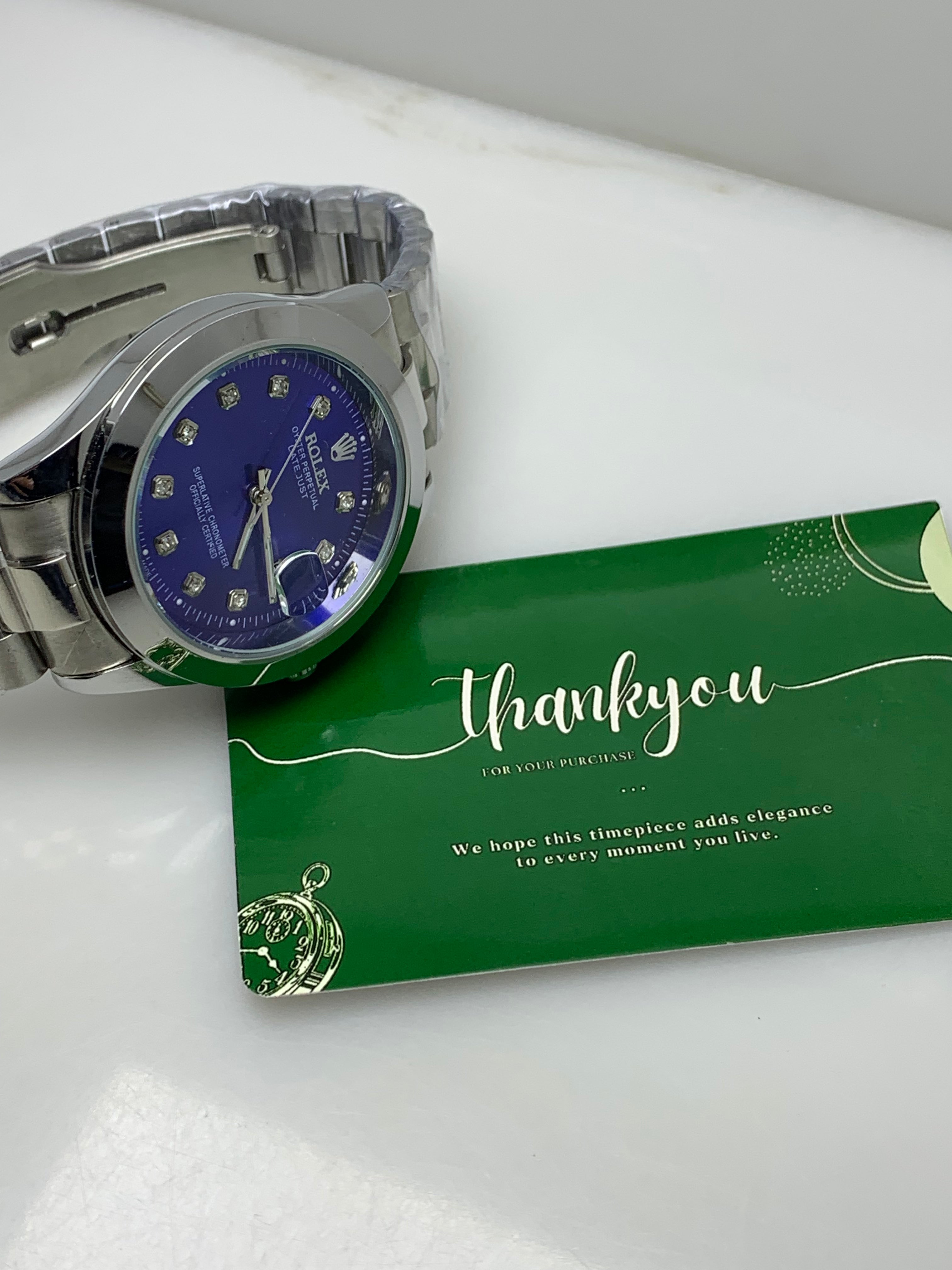 Rolex President - Blue