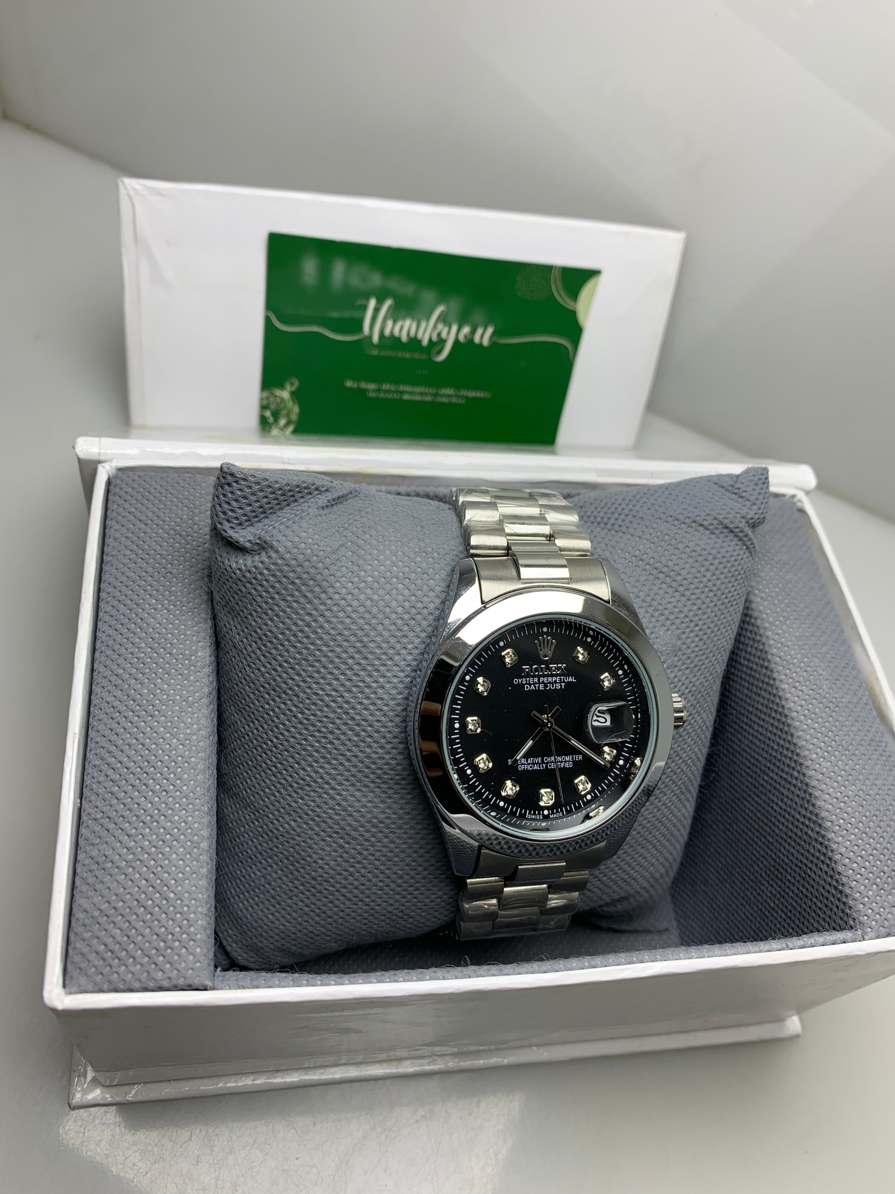 Rolex President – Black