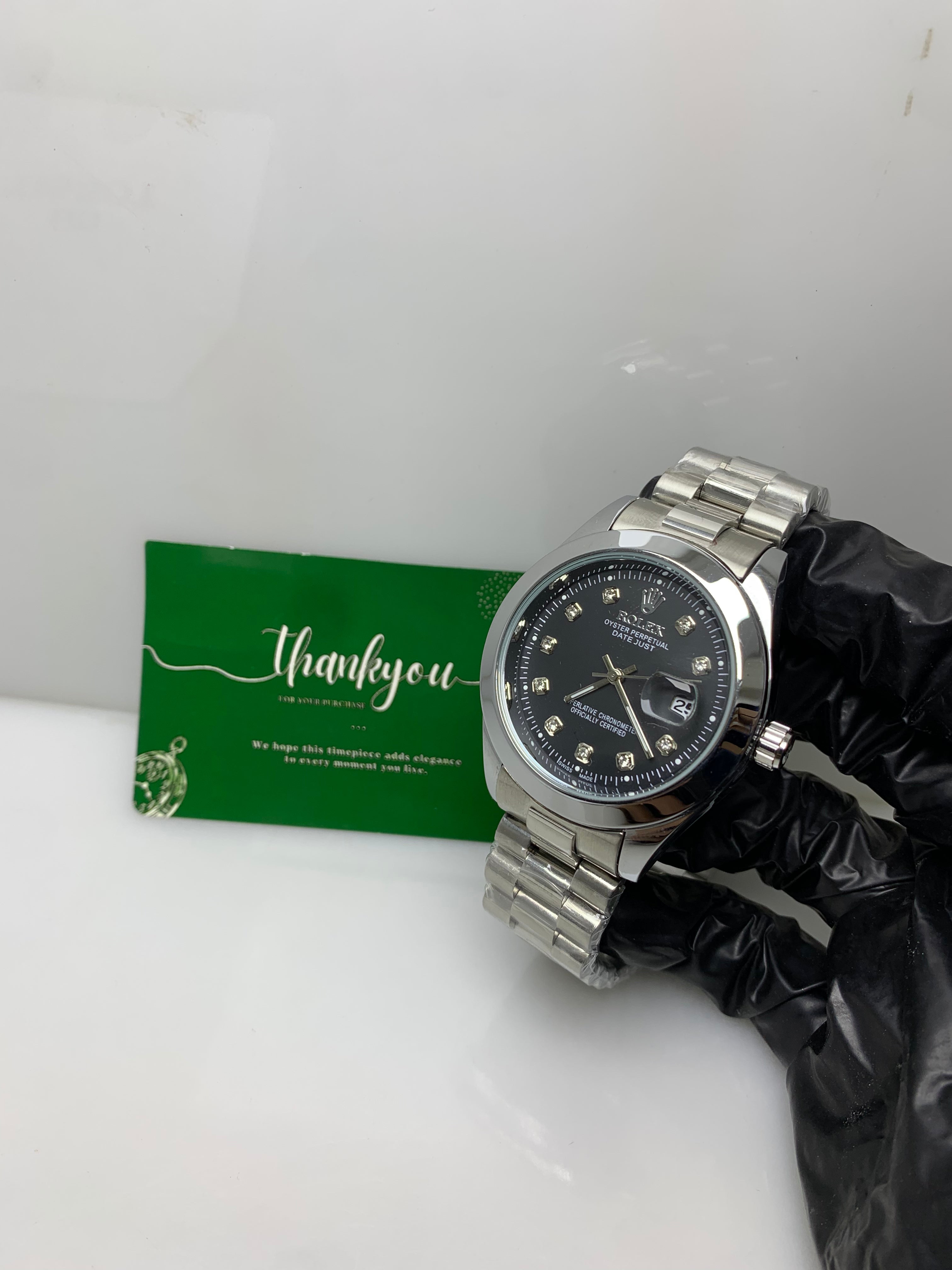 Rolex President – Black