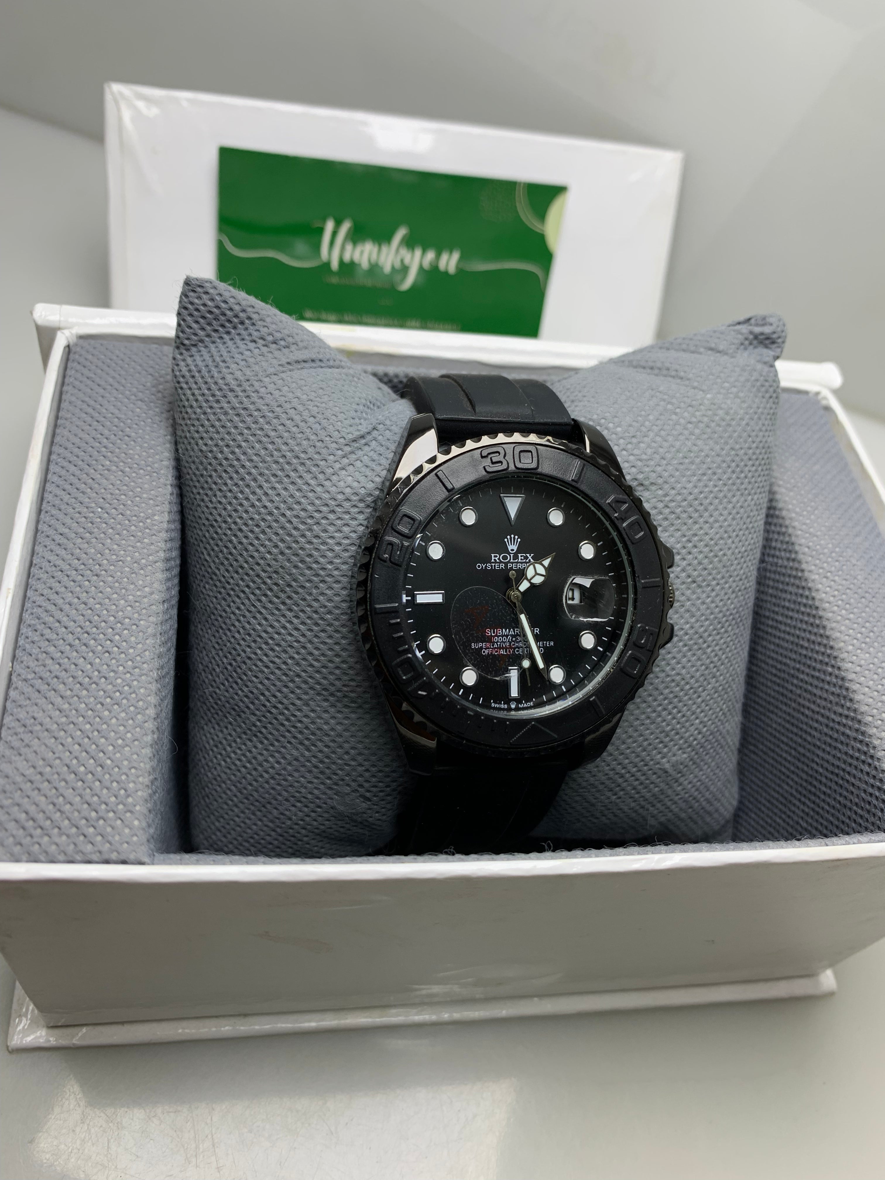 Yacht-Master Rolex – All Black