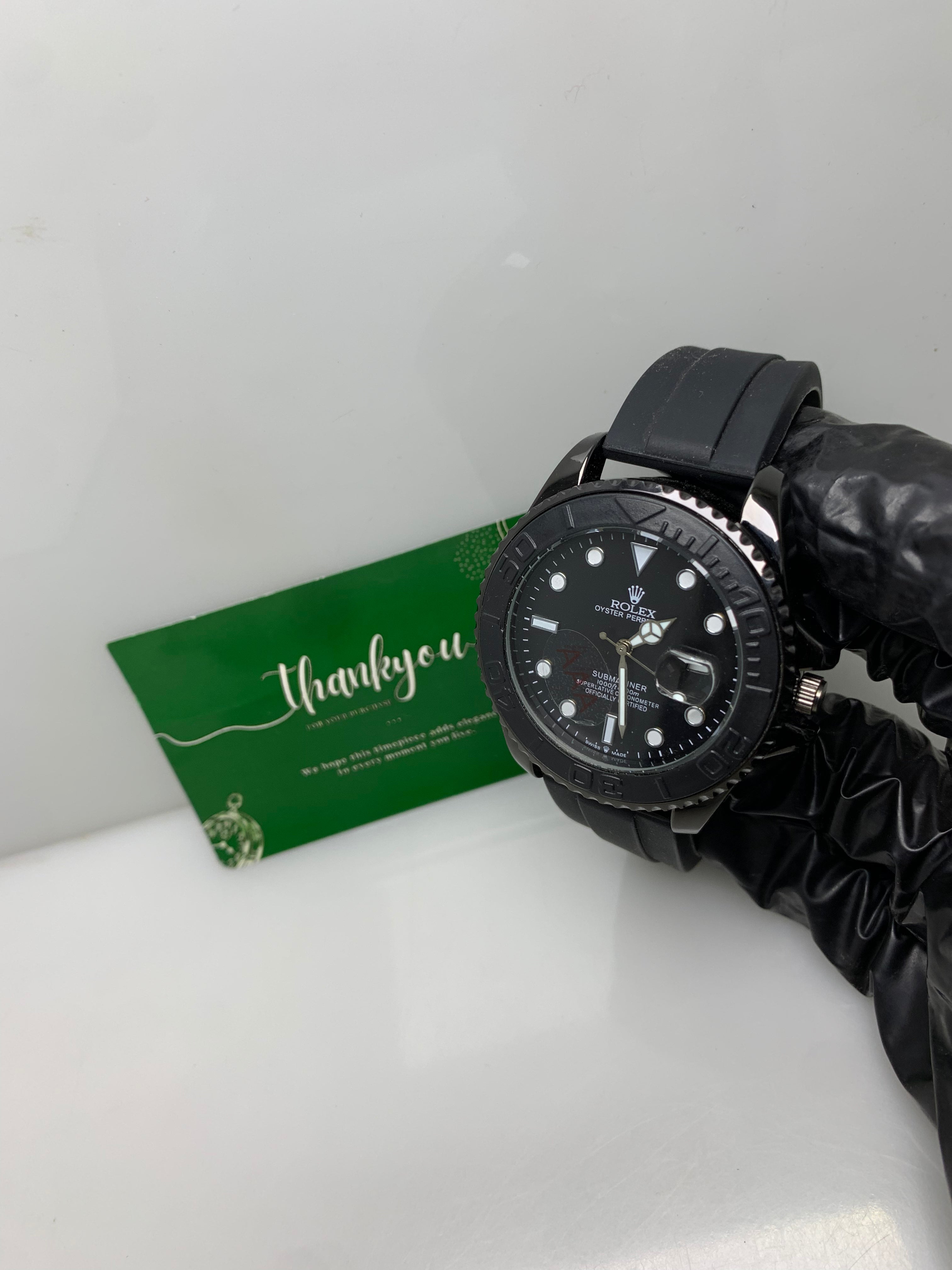 Yacht-Master Rolex – All Black