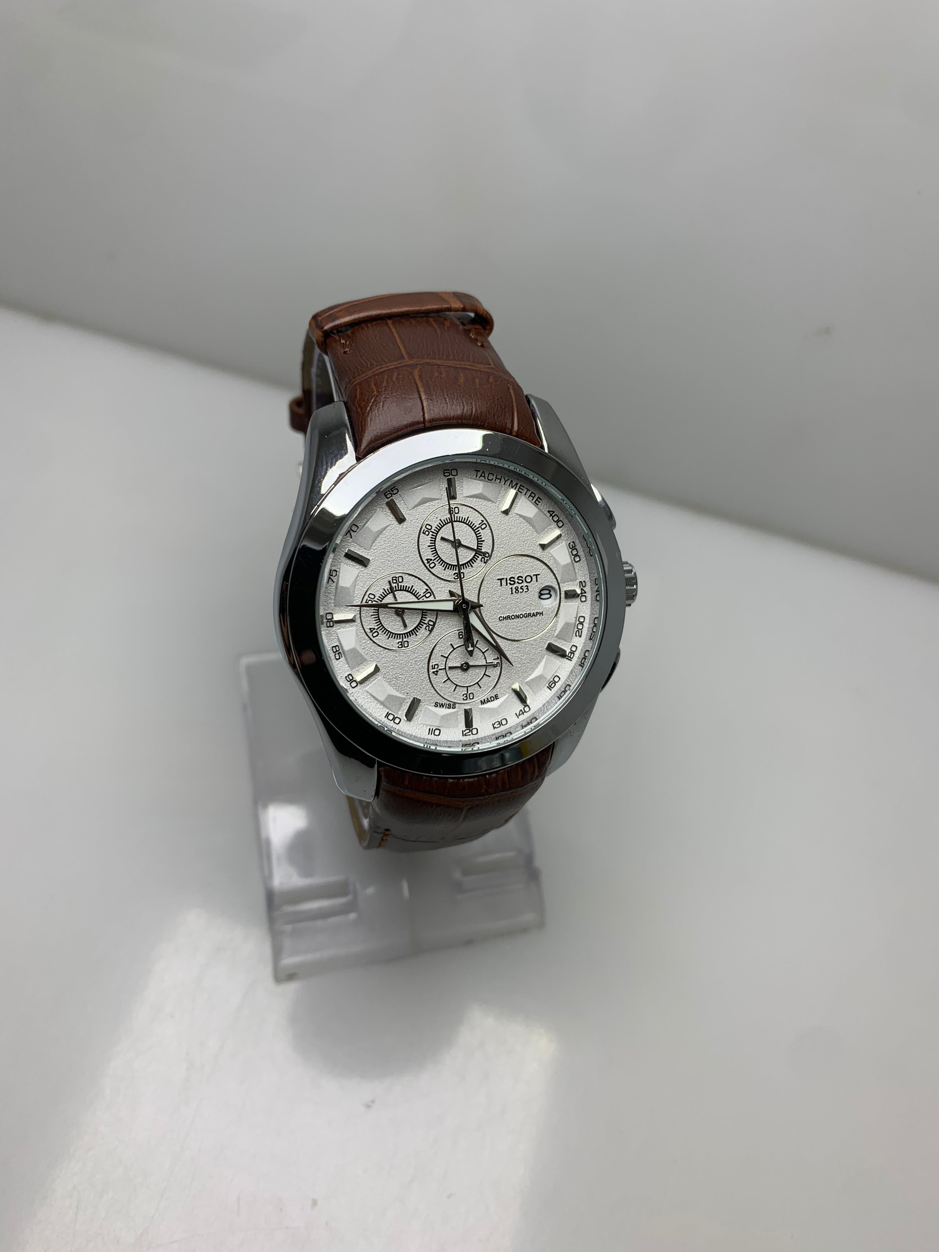 Tissot Chronograph Model – Brown White