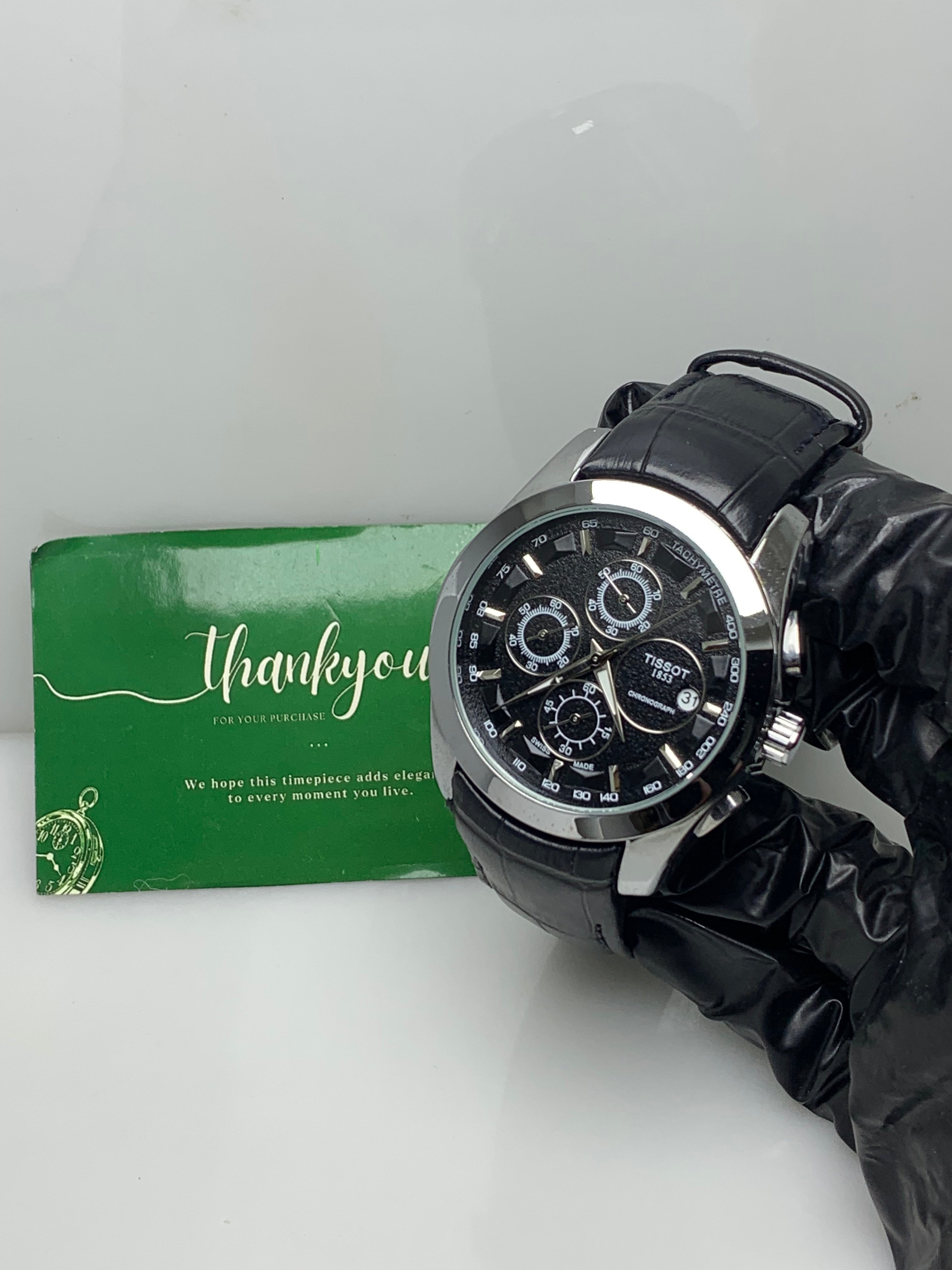 Tissot Chronograph Model – All Black