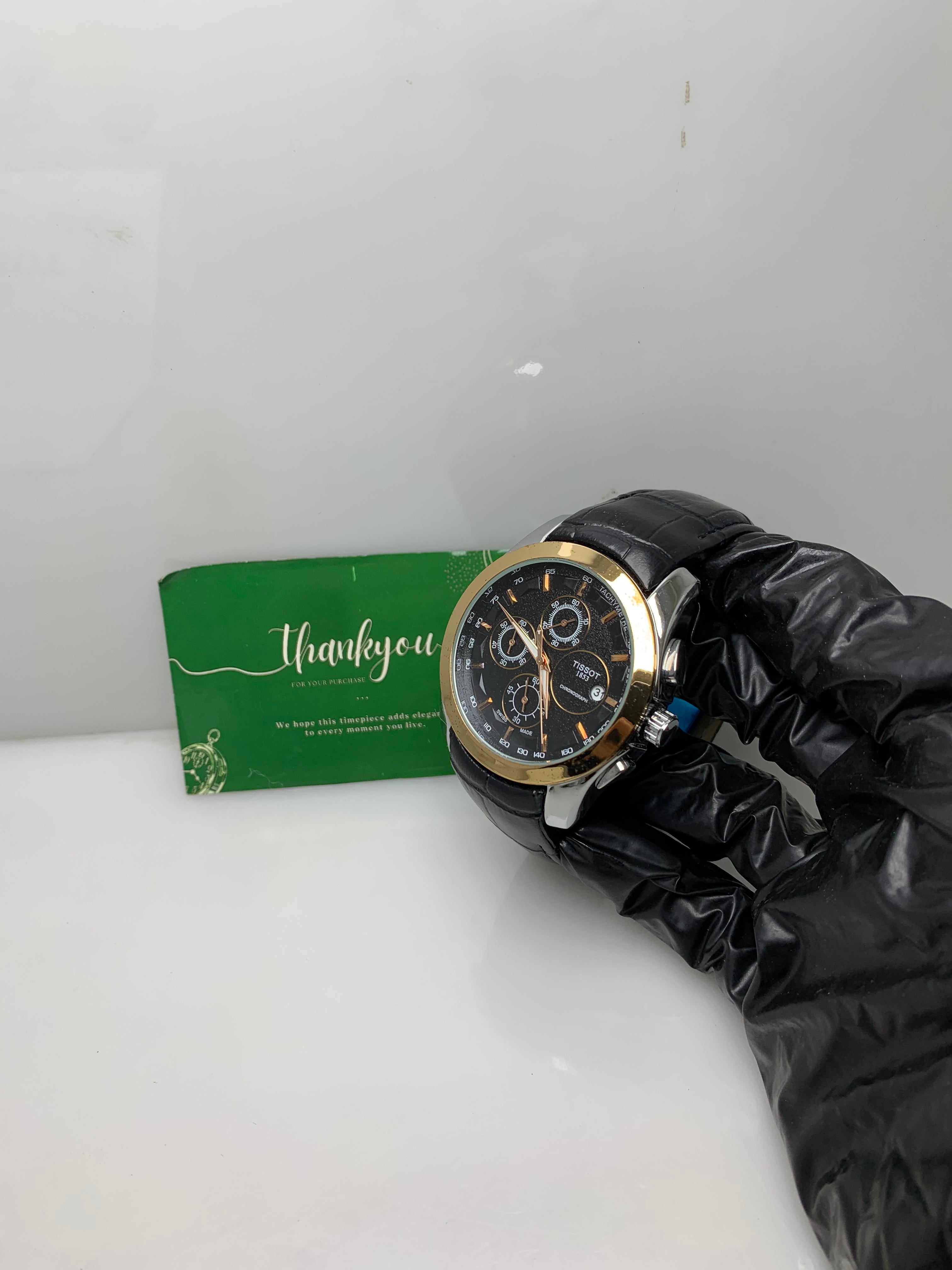 Tissot Chronograph Model – Black Golden