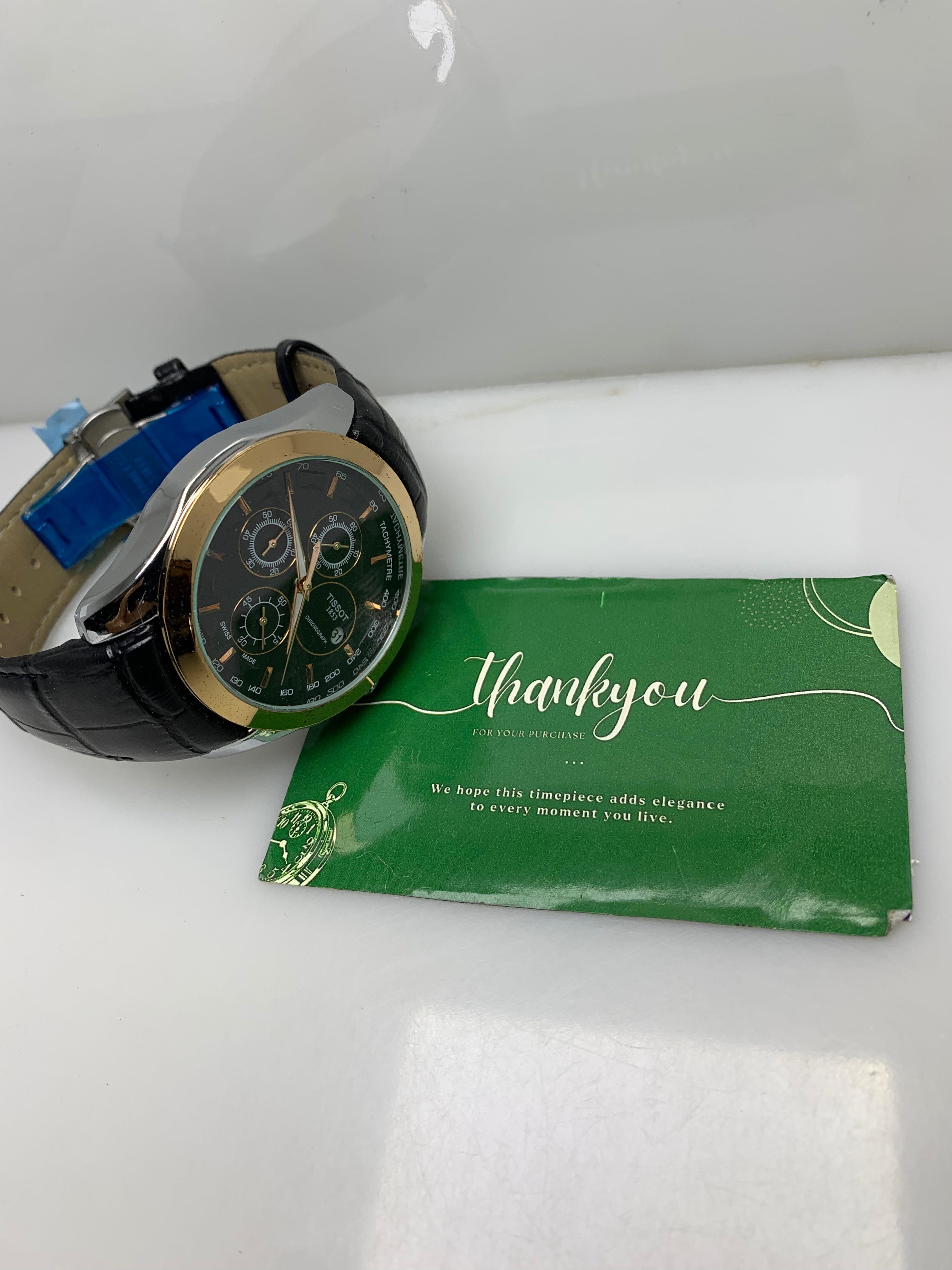 Tissot Chronograph Model – Black Golden