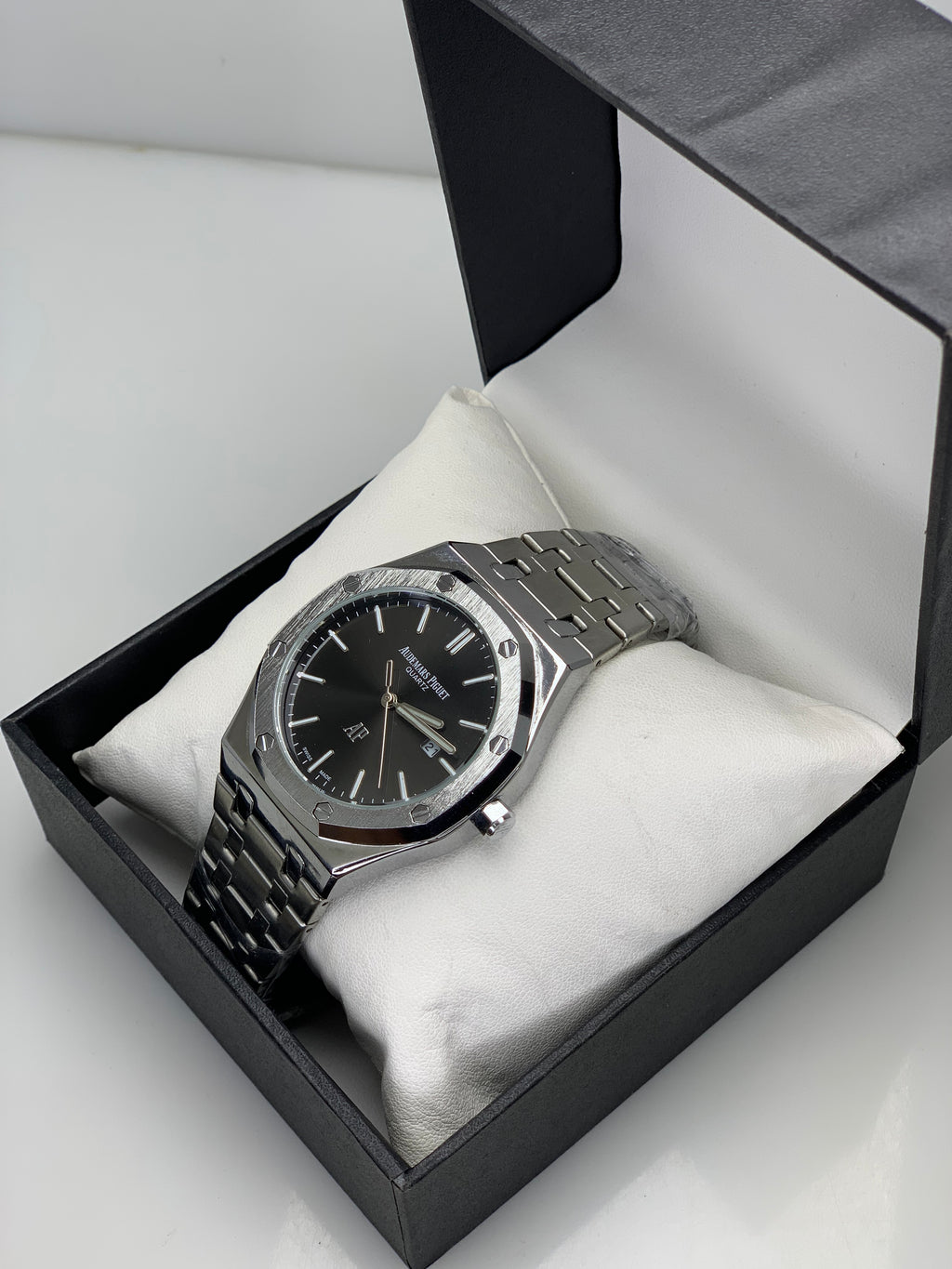 AP - Silver Black With Dial