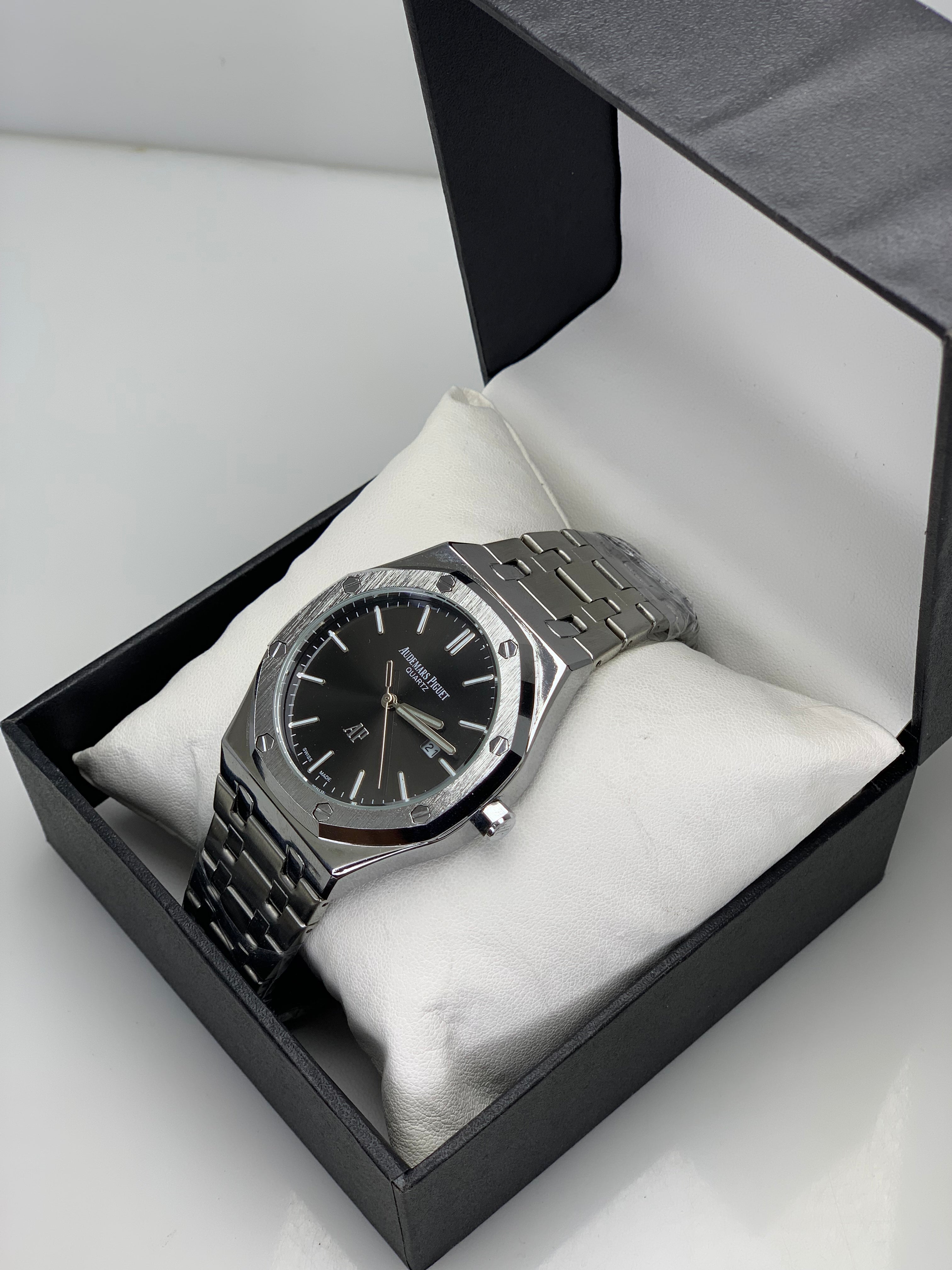 AP - Silver Black With Dial