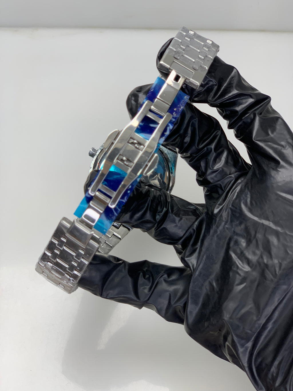 AP - Silver With Blue Dial