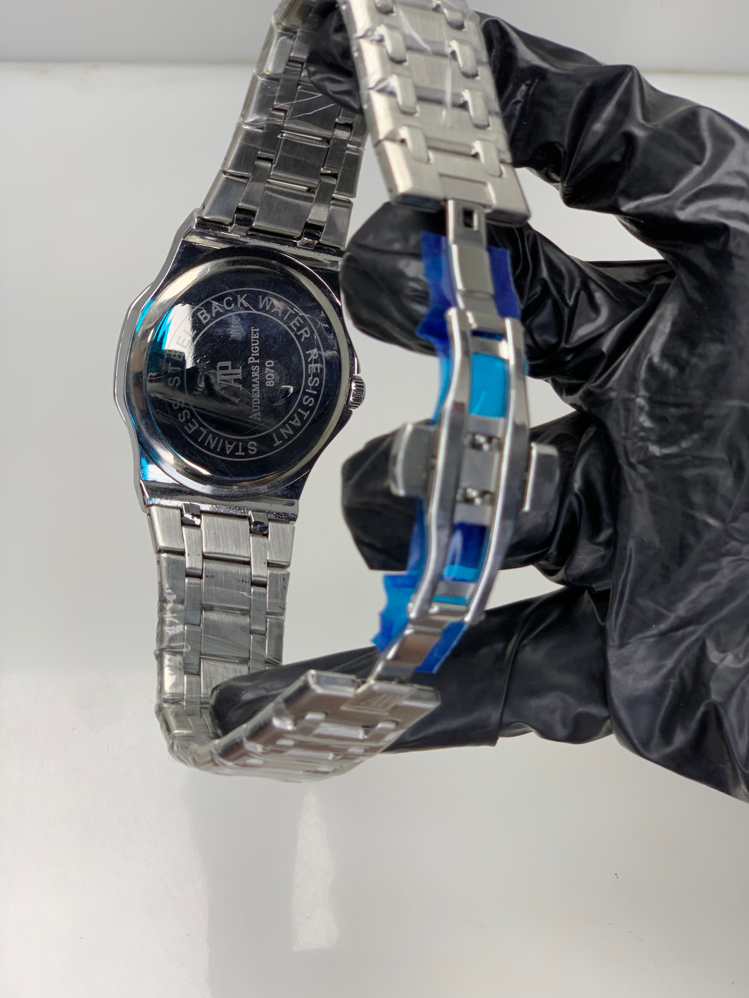 AP - Silver With Green Dial