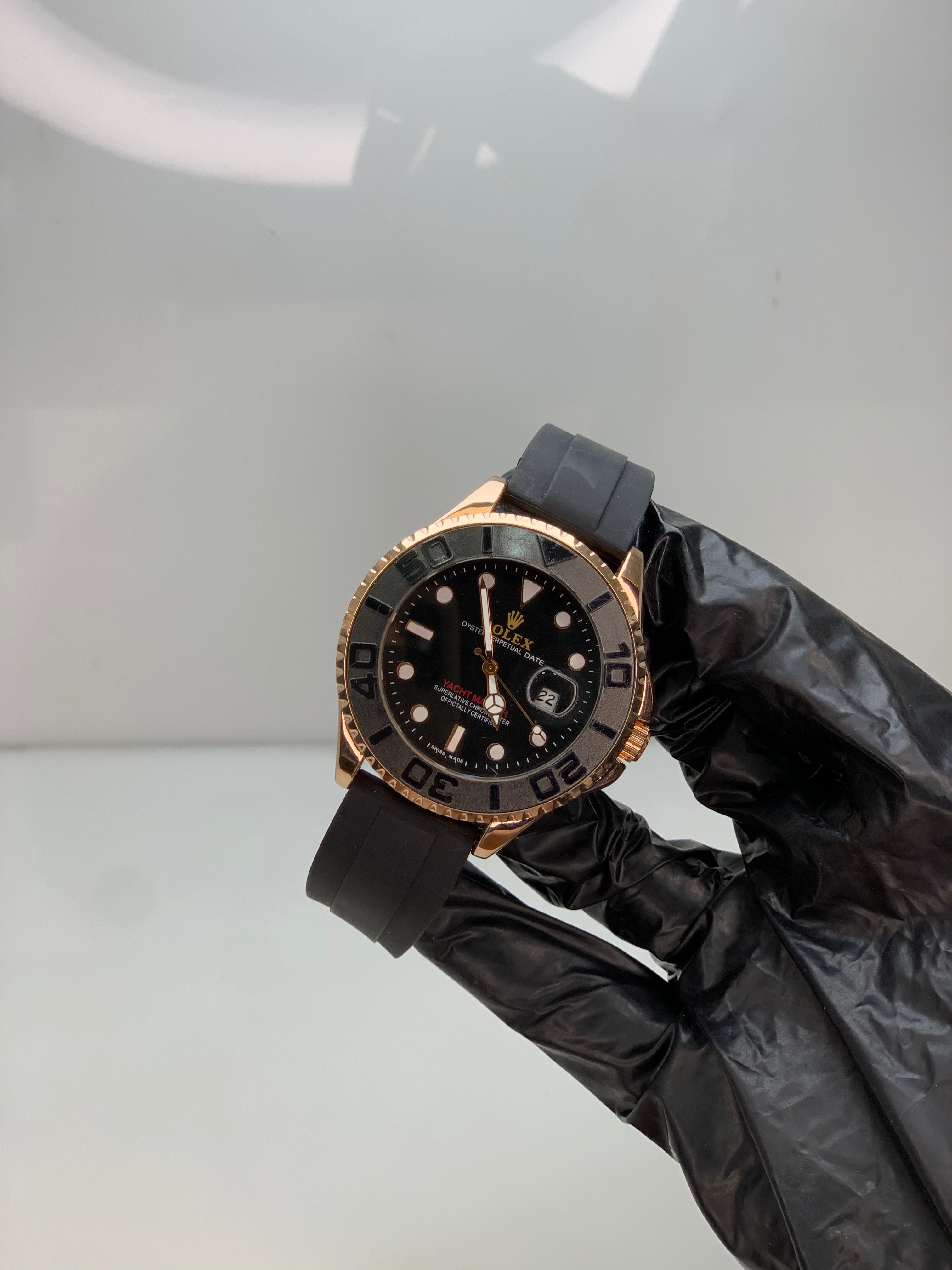Yacht-Master Rolex – Black Rose Gold