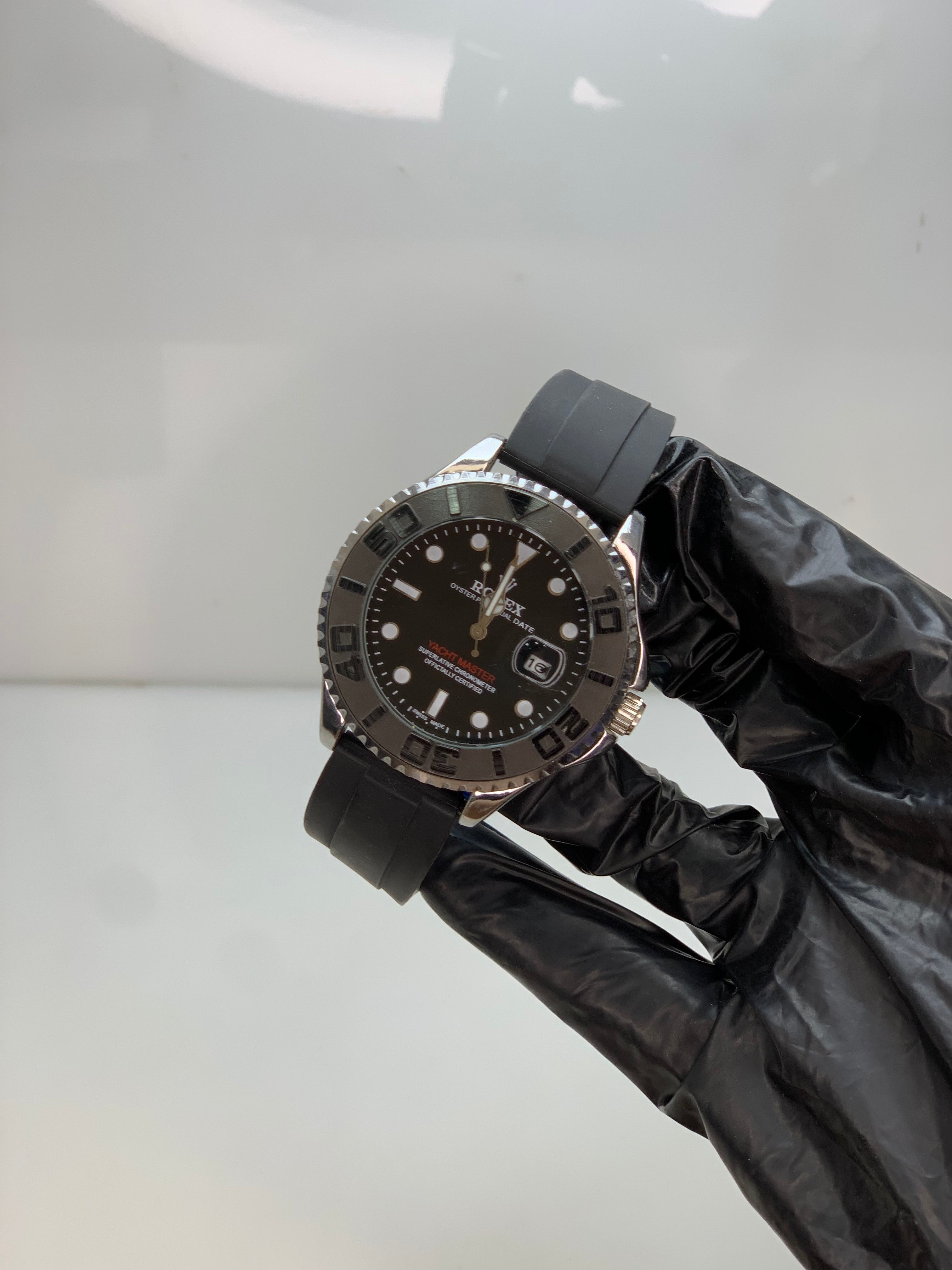 Yacht-Master Rolex – Black Silver