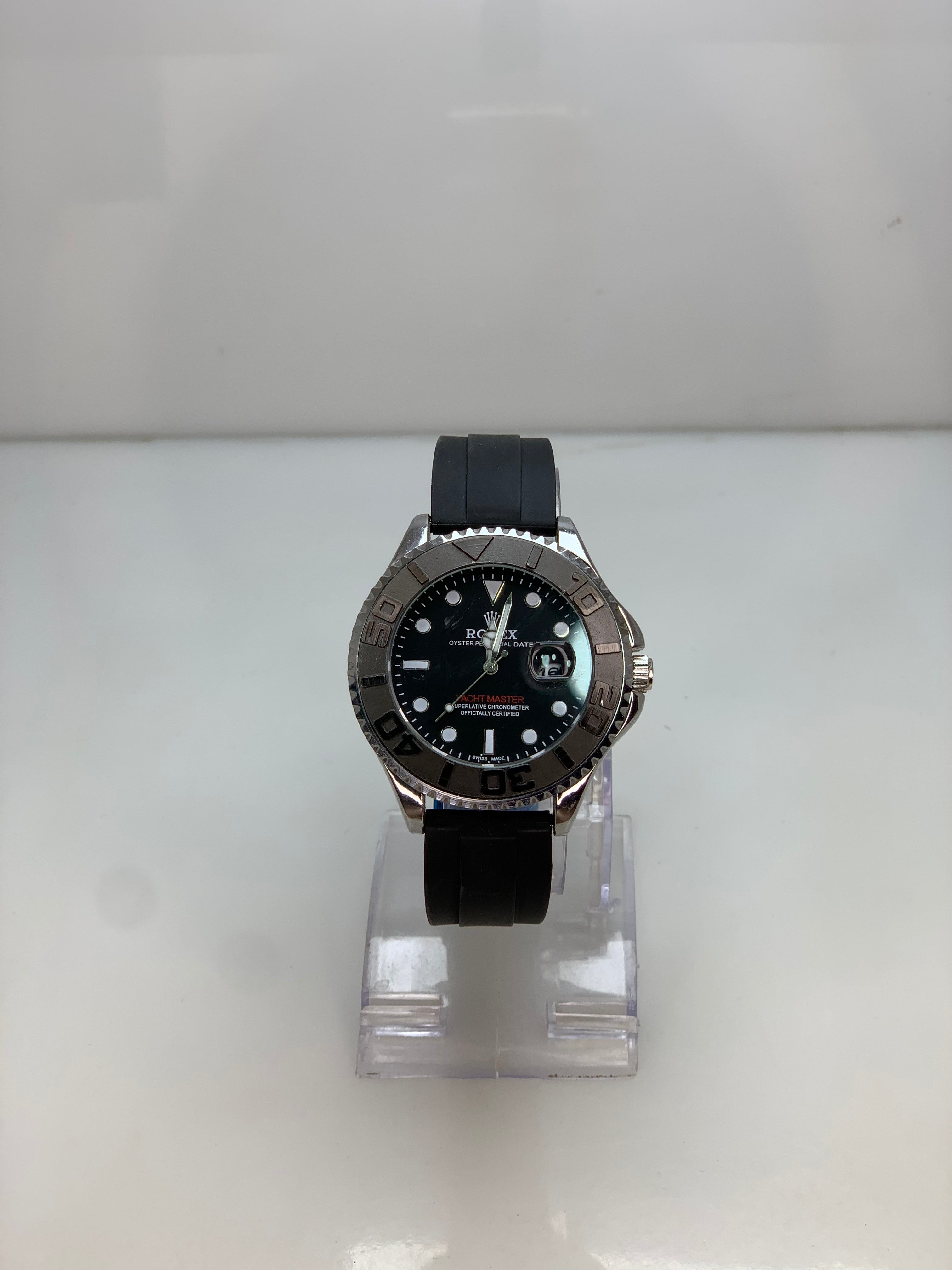 Yacht-Master Rolex – Black Silver