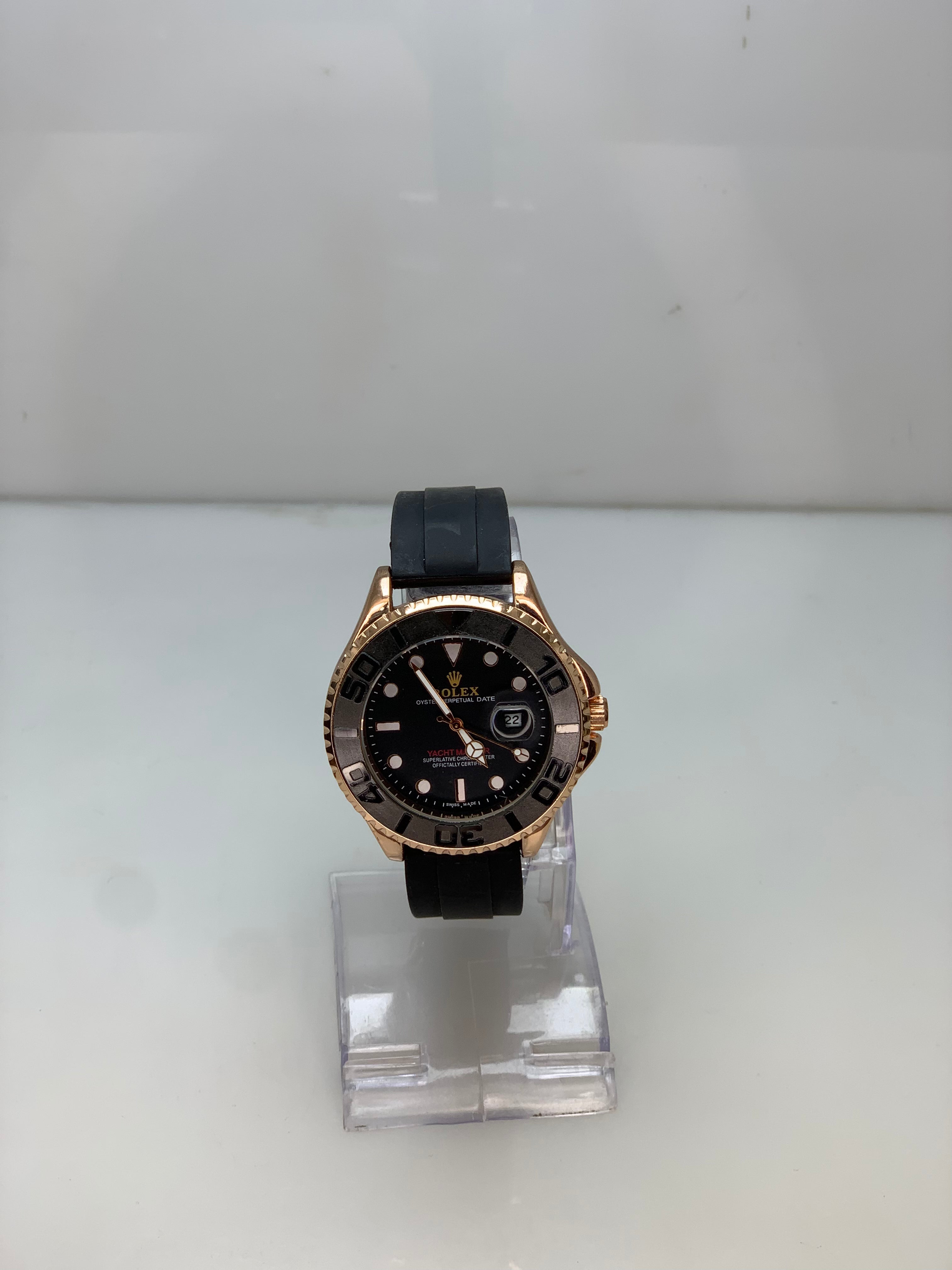 Yacht-Master Rolex – Black Rose Gold