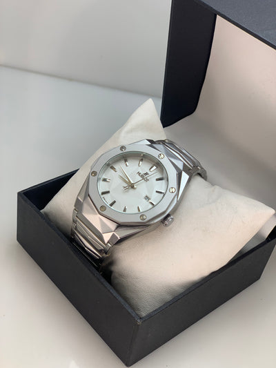 HUBLOT - Silver With White dial