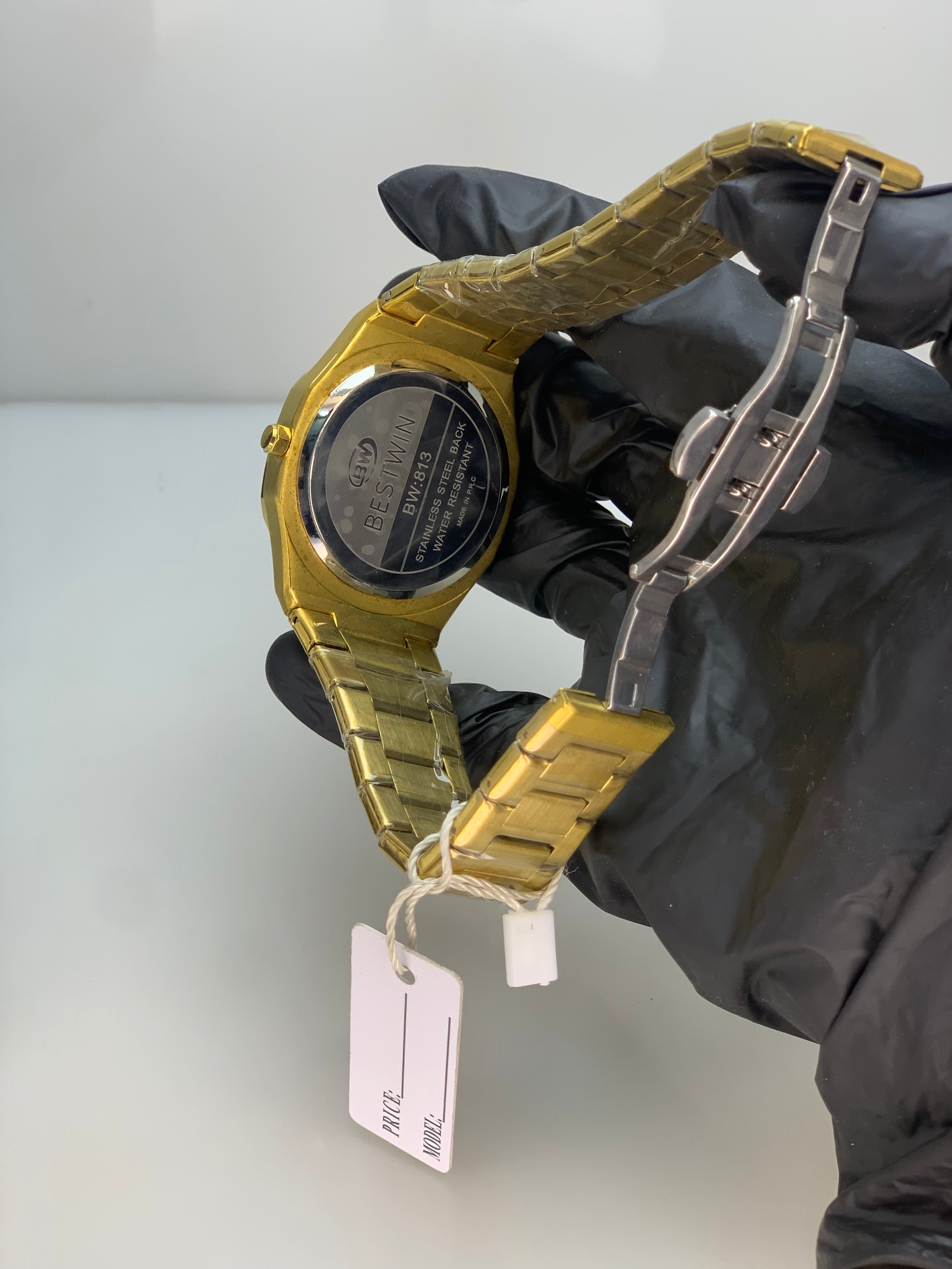 Best Win - Golden With White Dial