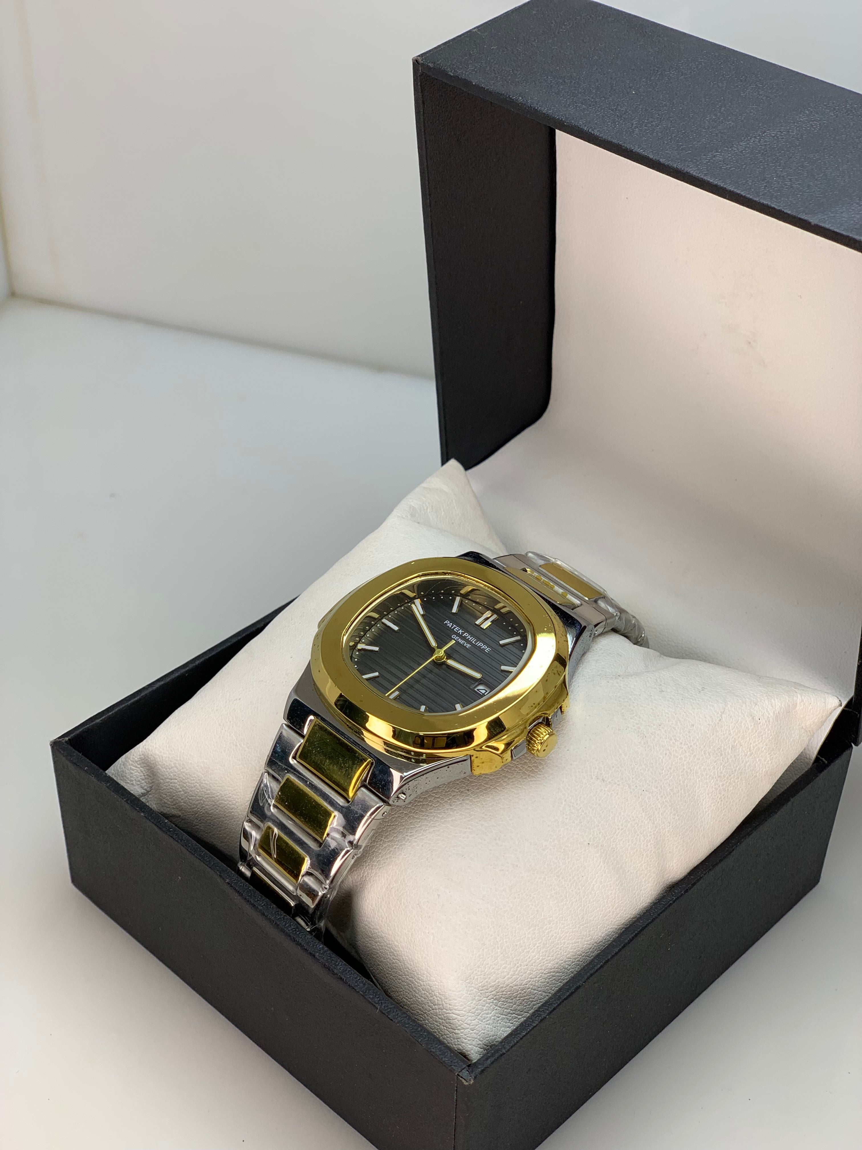 Patek Philippe Nautilus – Two Tone Golden Black