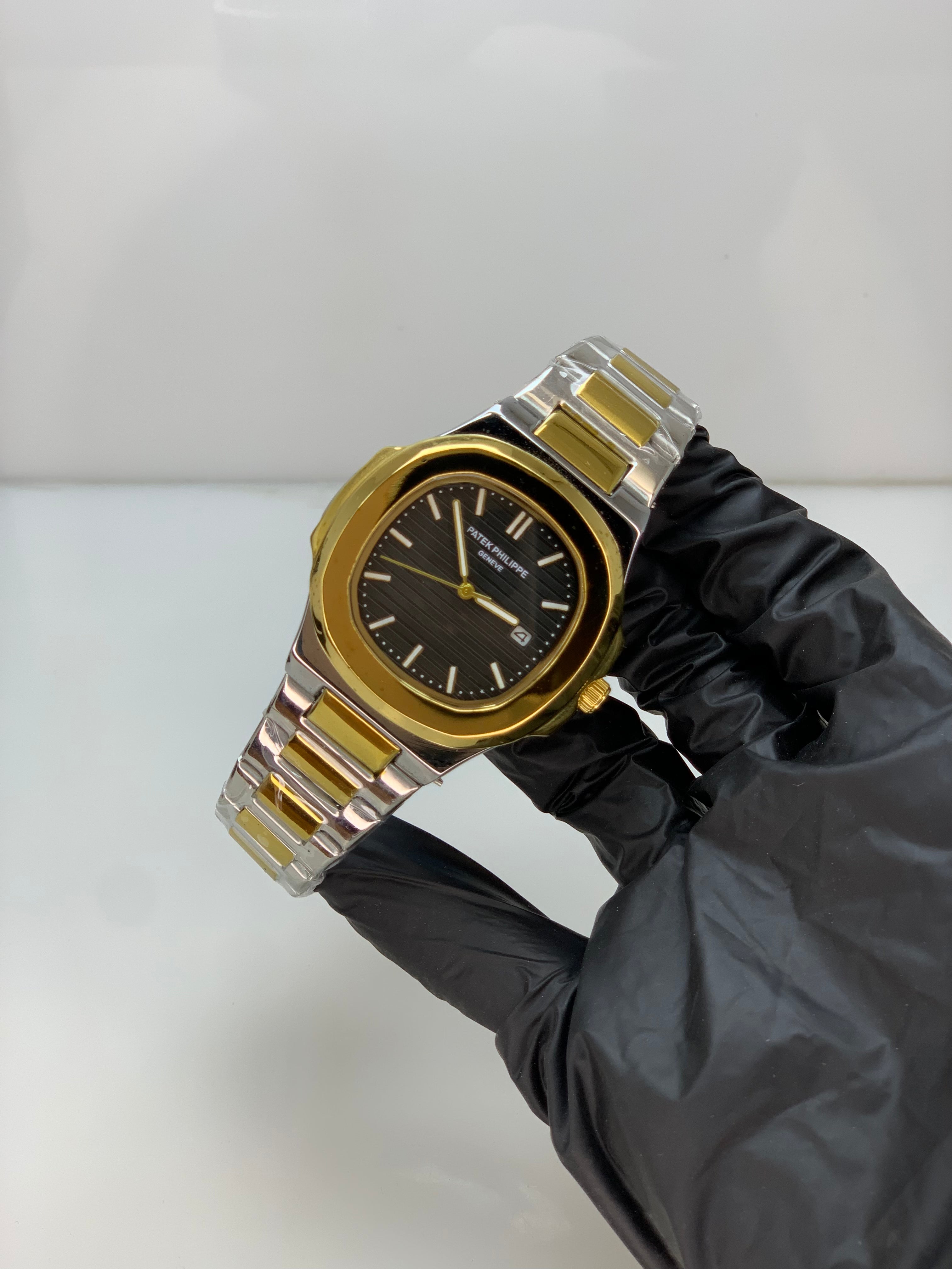 Patek Philippe Nautilus – Two Tone Golden Black