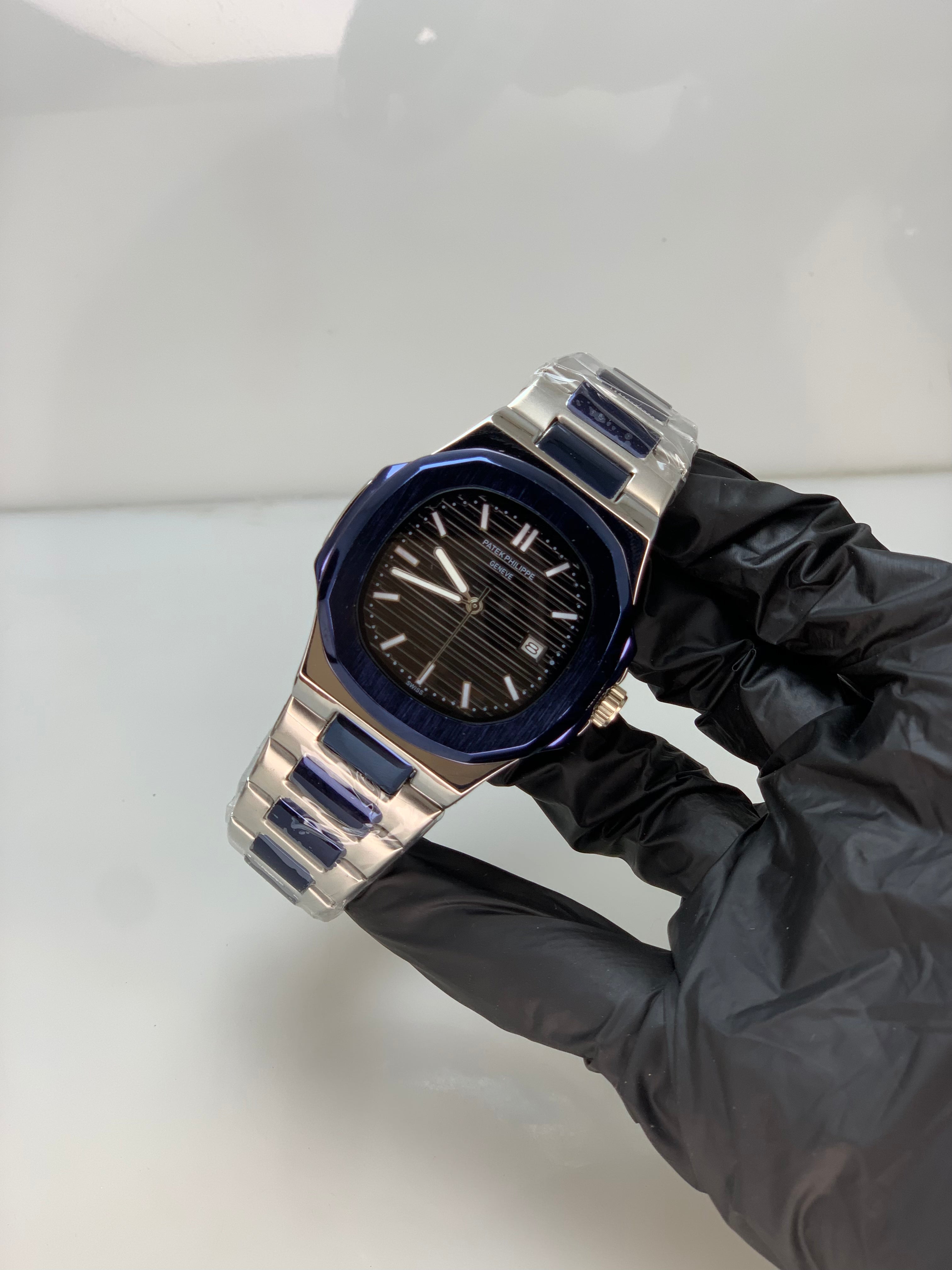 Patek Philippe Nautilus – Two Tone Blue Black