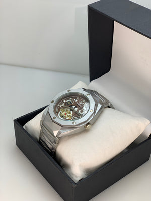HUBLOT - Skeleton - Silver Brown